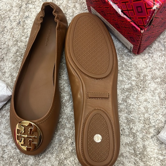 TORY BURCH
Minnie Travel leather ballet flats - Picture 9 of 12
